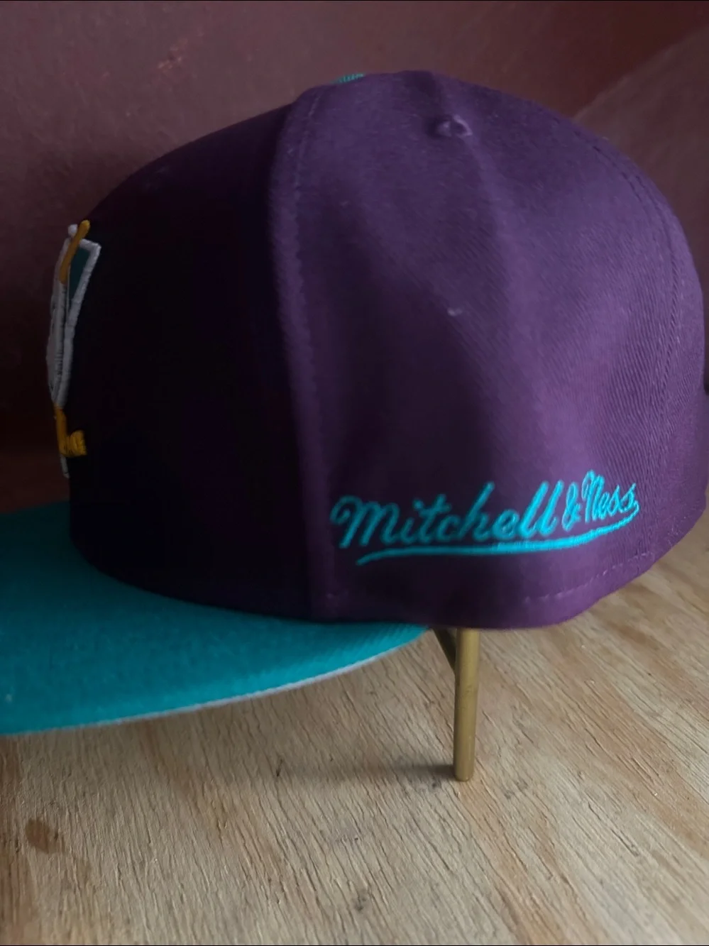 Classic 7 3/8 fitted Anaheim Mighty ducks patch hat cap new